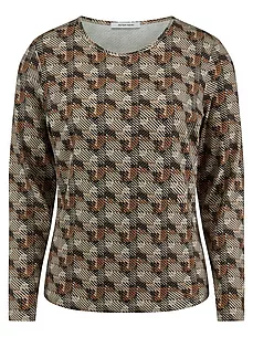 Rundhals-Shirt Peter Hahn beige günstig online kaufen