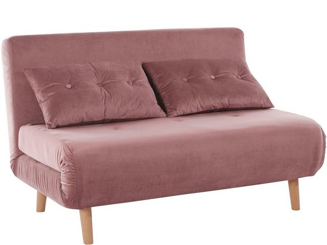 loft24 Daybett Manja, Tagesbett Schlafsofa Sofa mit Samtbezug im modernen D günstig online kaufen