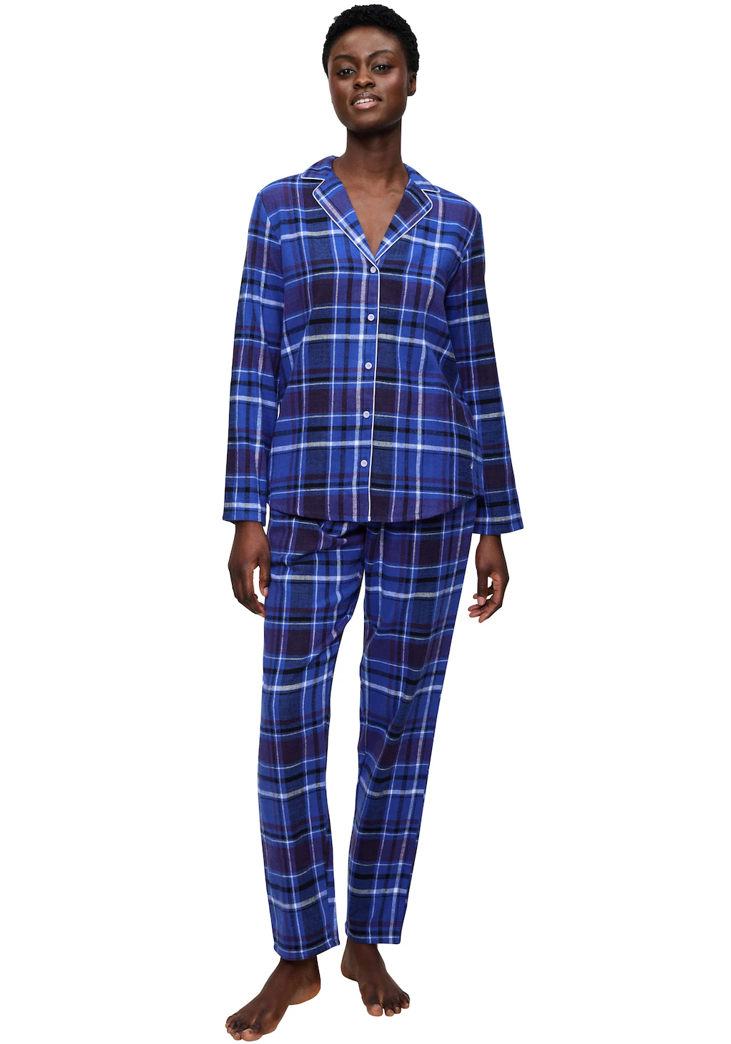 Triumph Schlafanzug "Boyfriend PW 01 X Checks", bequem und stilvoll günstig online kaufen