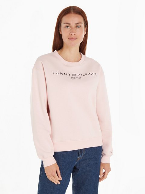 Tommy Hilfiger Sweatshirt MDRN REG CORP LOGO C-NK SWTSHRT mit Logoschriftzu günstig online kaufen