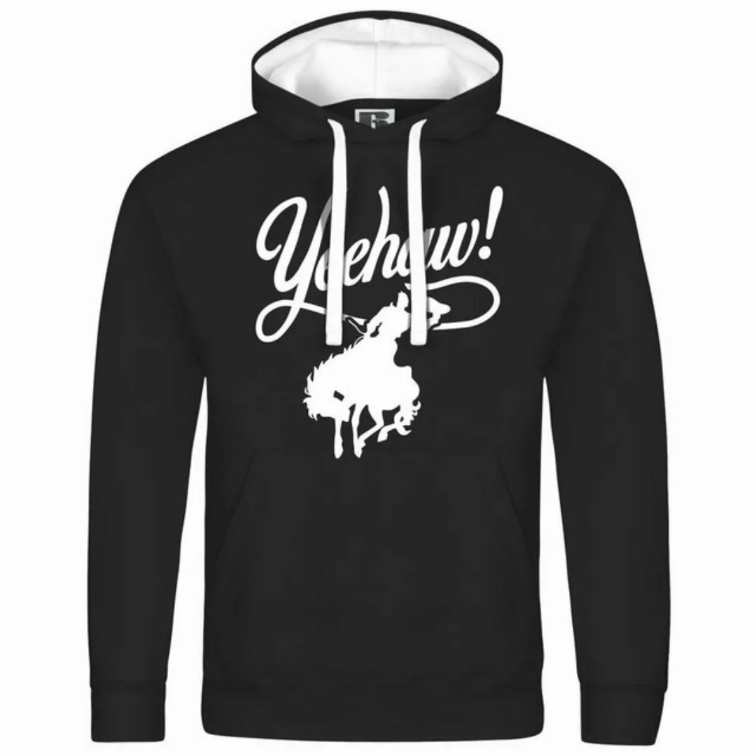 deinshirt Kapuzenpullover Herren Kapuzenpullover Yeehaw Mit Print Motiv, Gr günstig online kaufen