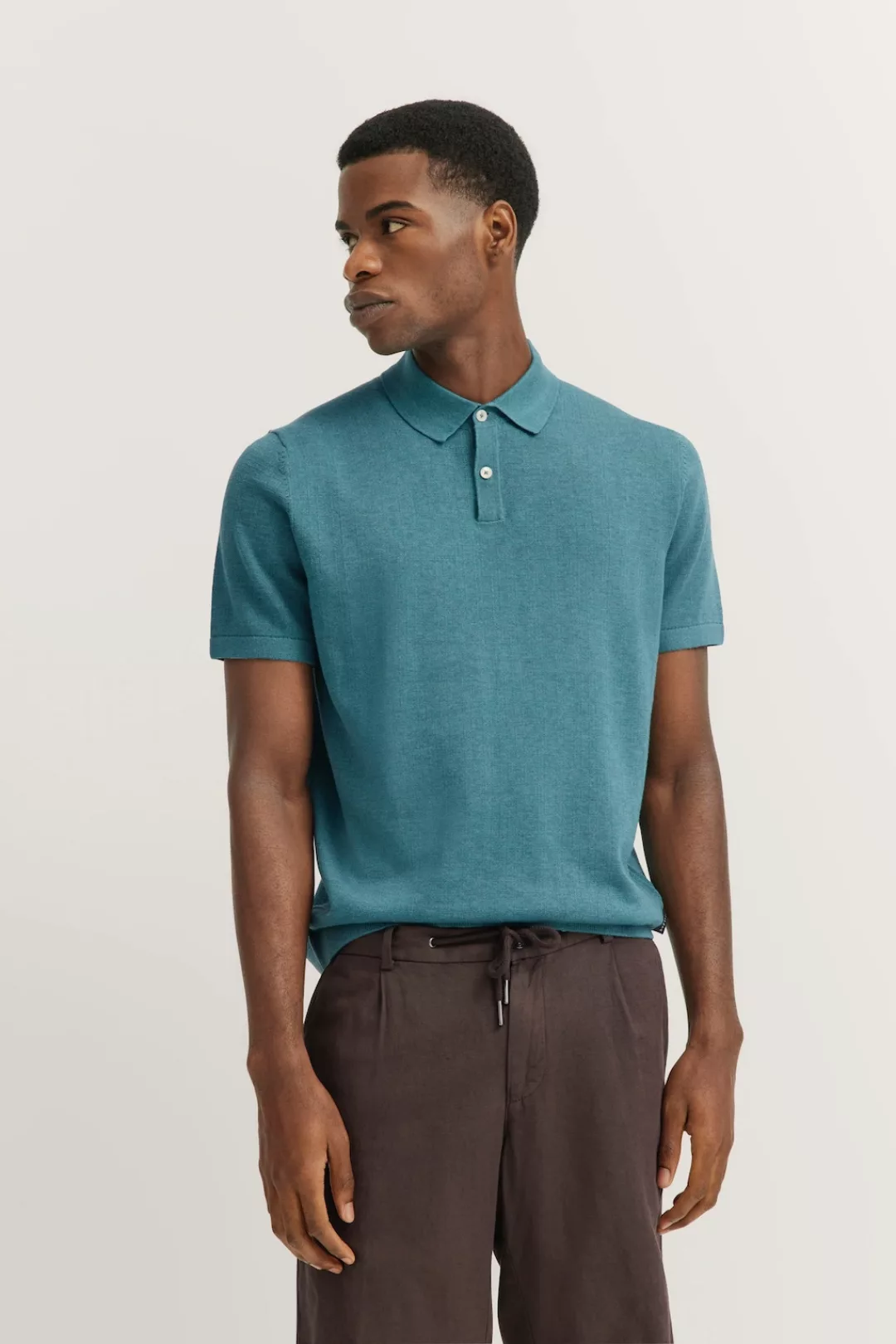 bugatti Poloshirt, in feiner Strickstruktur günstig online kaufen
