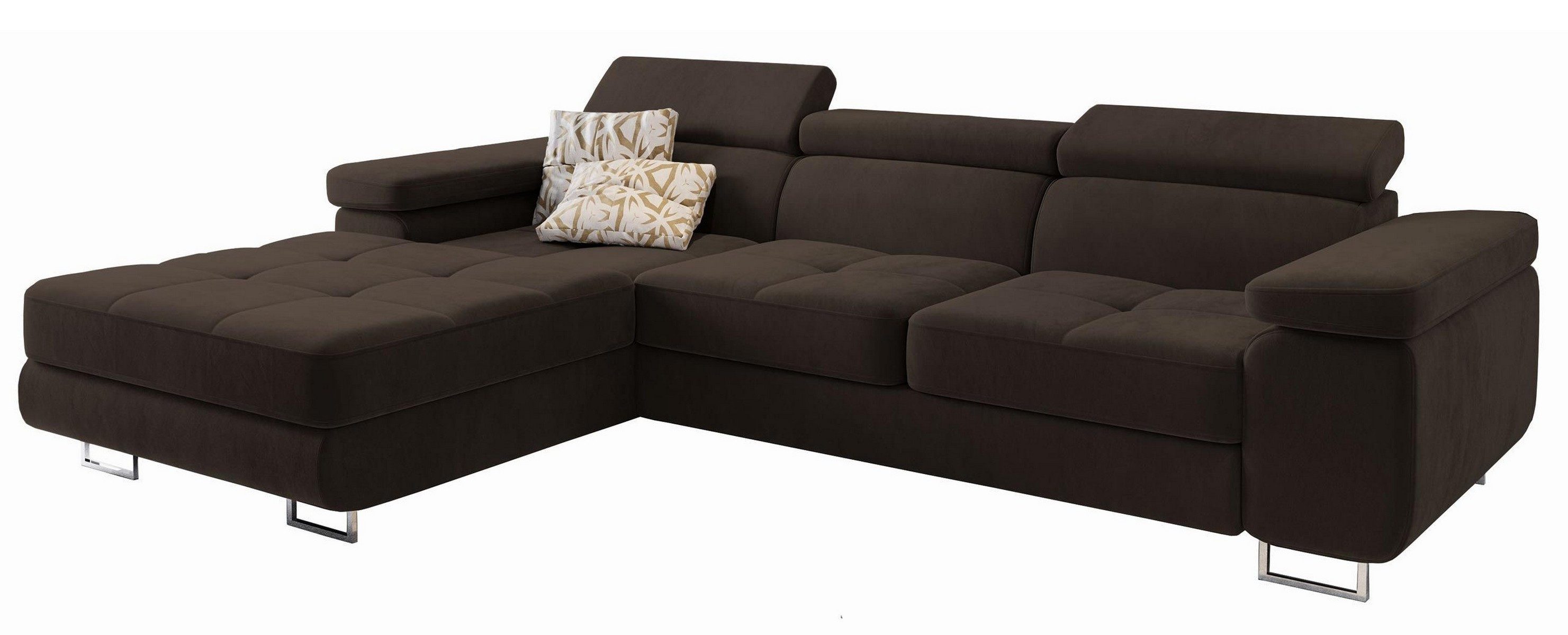 Masseno Ecksofa ELMA mit Schlaffunktion L-Form, günstig online kaufen
