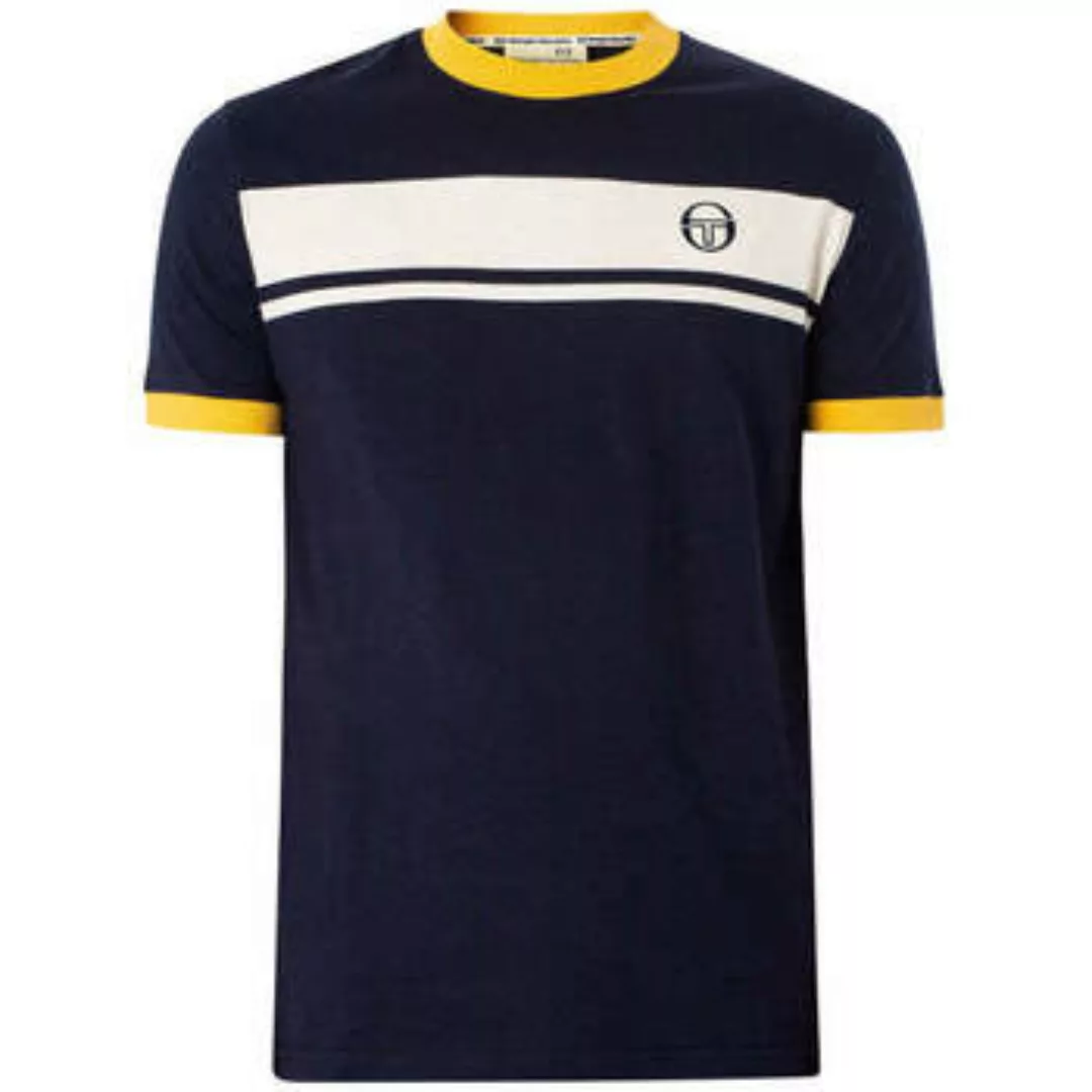 Sergio Tacchini  T-Shirts & Poloshirts Master T-Shirt Maritime Blue/Gardeni günstig online kaufen