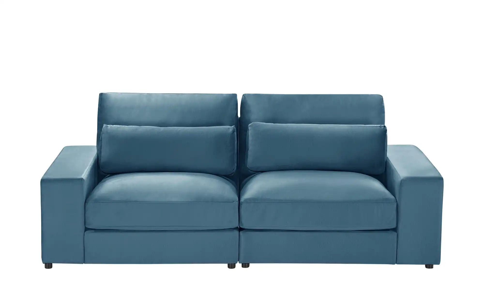 Big Sofa  Branna ¦ blau ¦ Maße (cm): B: 232 H: 88 T: 120 Polstermöbel > Sof günstig online kaufen