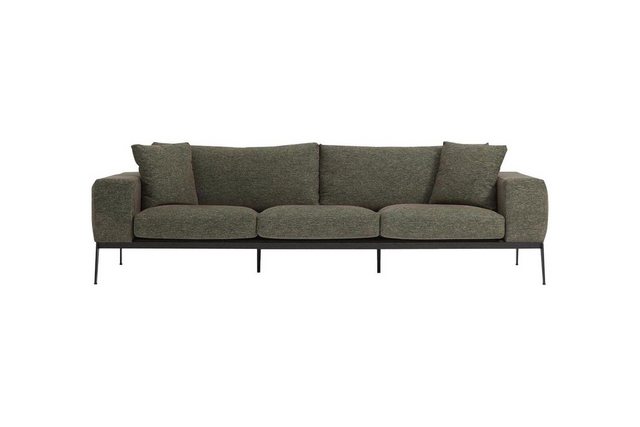 JVmoebel 3-Sitzer Dreisitzer 3 Sitzer Sofas Dunkelgrün Stoff Wohnzimmer Lux günstig online kaufen