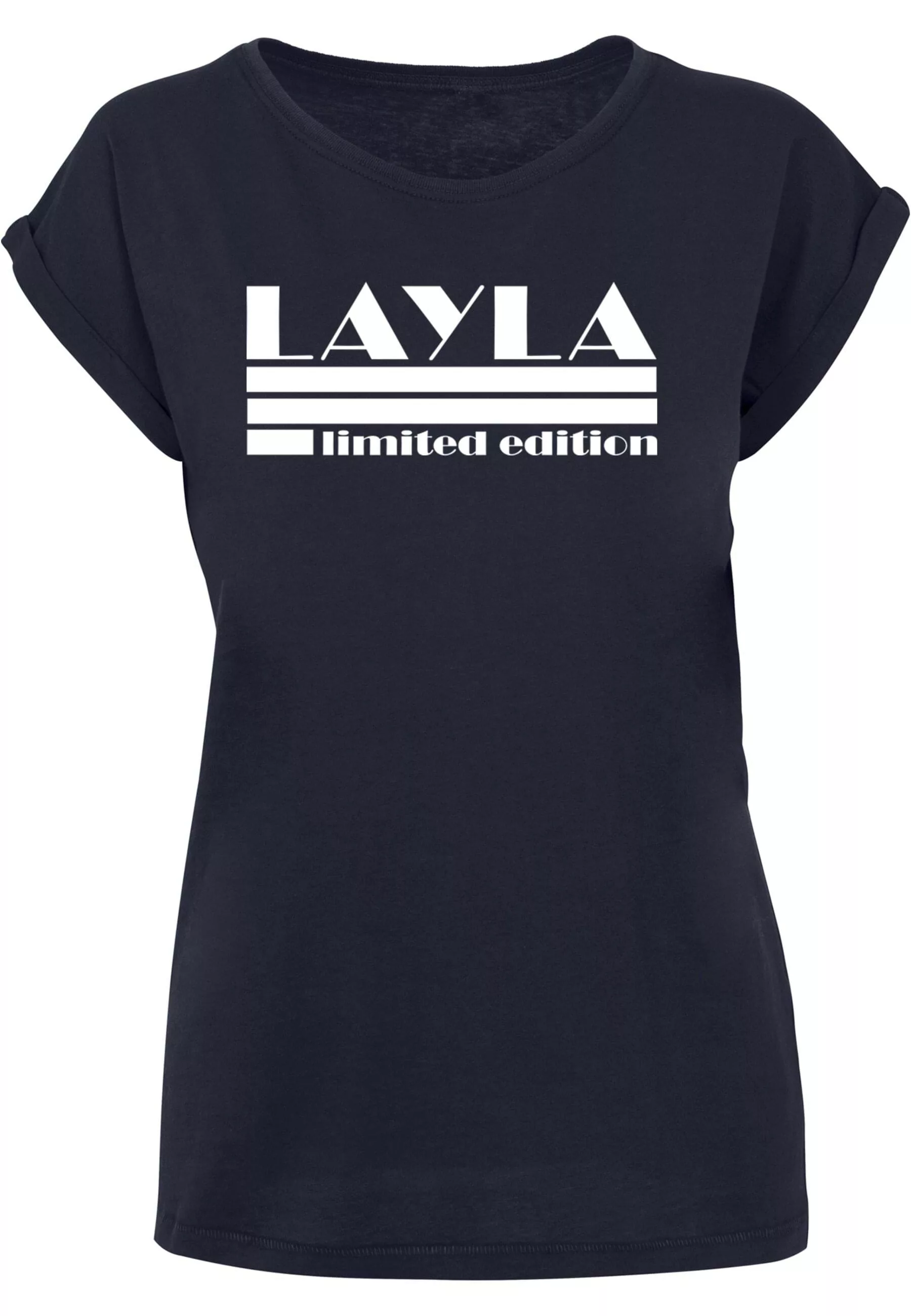 Merchcode T-Shirt "Merchcode Damen Ladies Layla - Limited Edition X T-Shirt günstig online kaufen