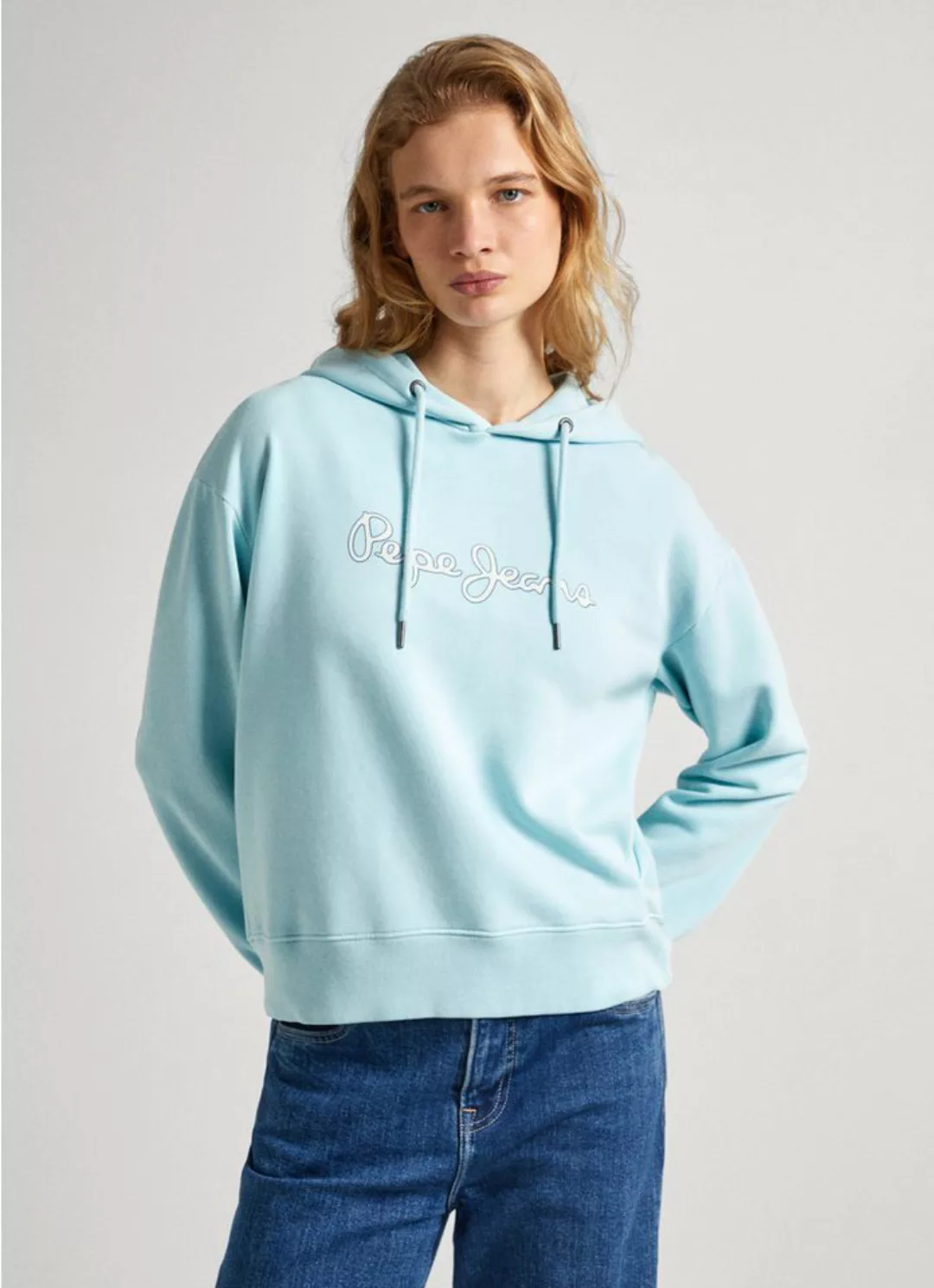 Pepe Jeans Sweatshirt LANA HOODIE mit Logoschriftzug günstig online kaufen