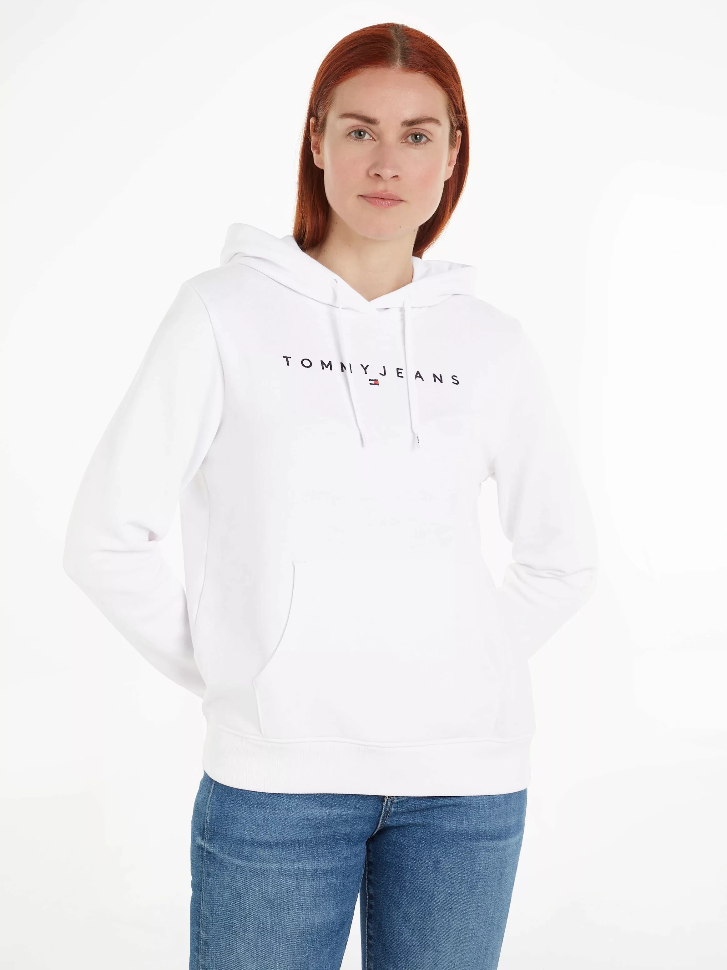 Tommy Jeans Kapuzensweatshirt mit Front-Logoschriftzug günstig online kaufen