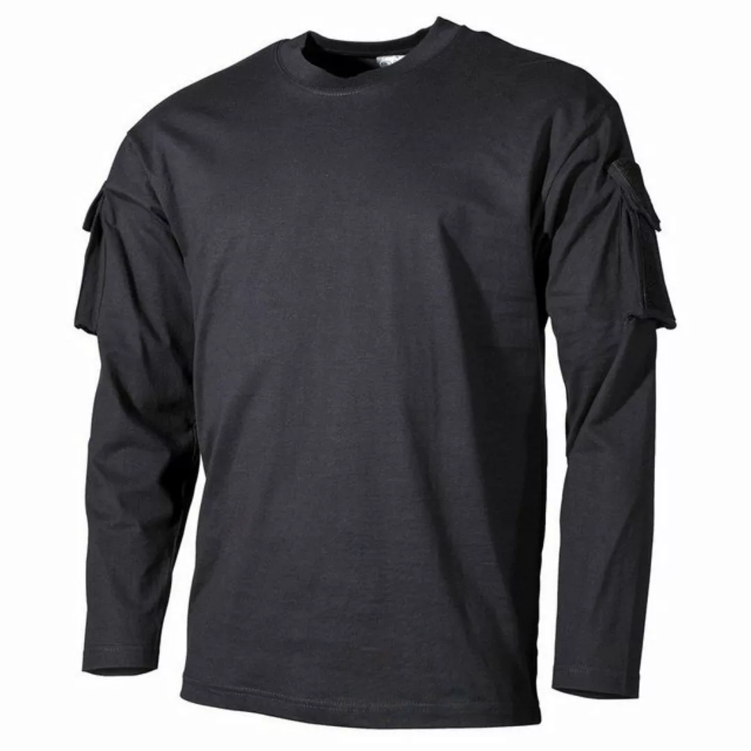 MFH T-Shirt Outdoor Shirt Langarm schwarz mit Ärmeltaschen XXXL günstig online kaufen