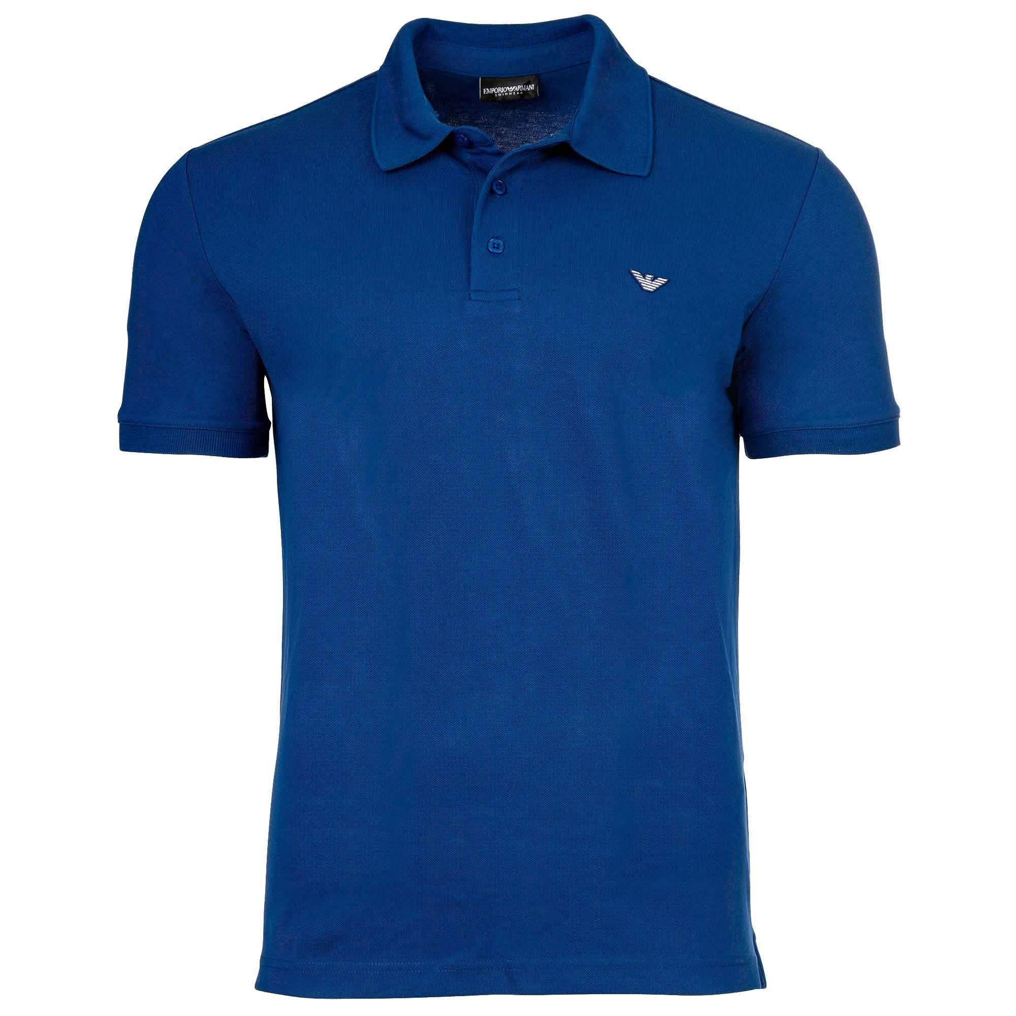 Emporio Armani  T-Shirts & Poloshirts Poloshirt Kurzarmshirt mit Polokragen günstig online kaufen