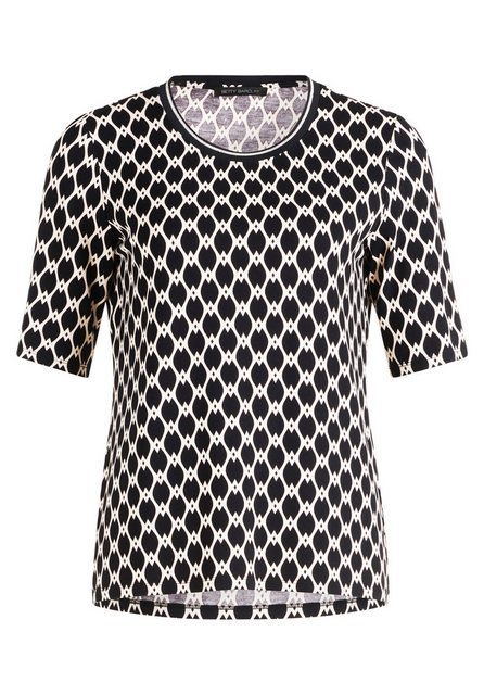 Betty Barclay Kurzarmshirt Betty Barclay Basic Shirt mit Print (1-tlg) Ripp günstig online kaufen