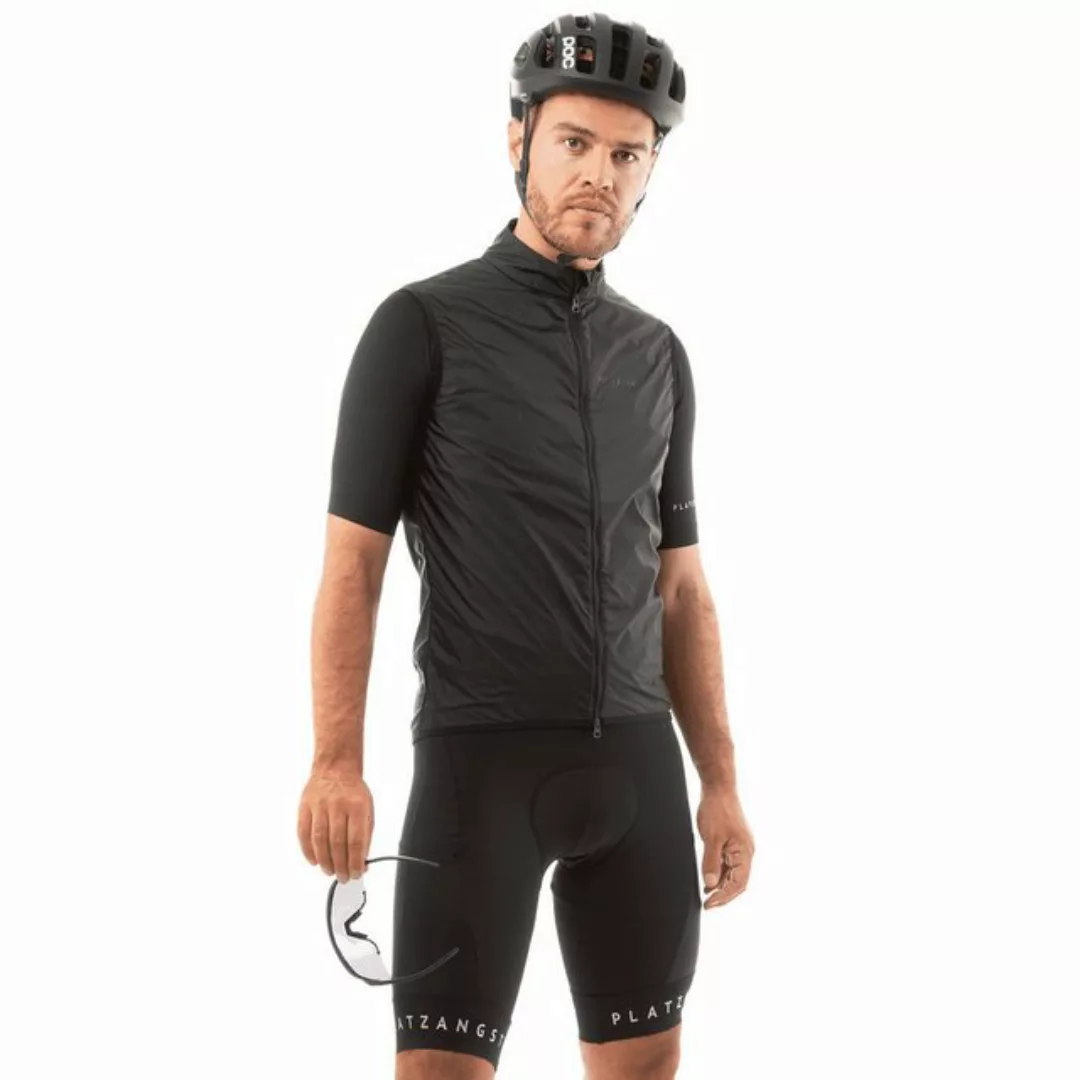 Platzangst Fahrradjacke Platzangst GRVL Gilet Schwarz XL günstig online kaufen