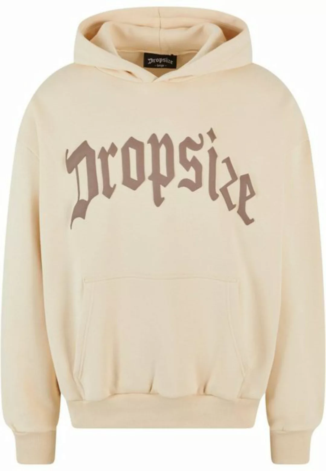 Dropsize Kapuzensweatshirt Dropsize Herren Heavy Oversize Puffer Print Hood günstig online kaufen