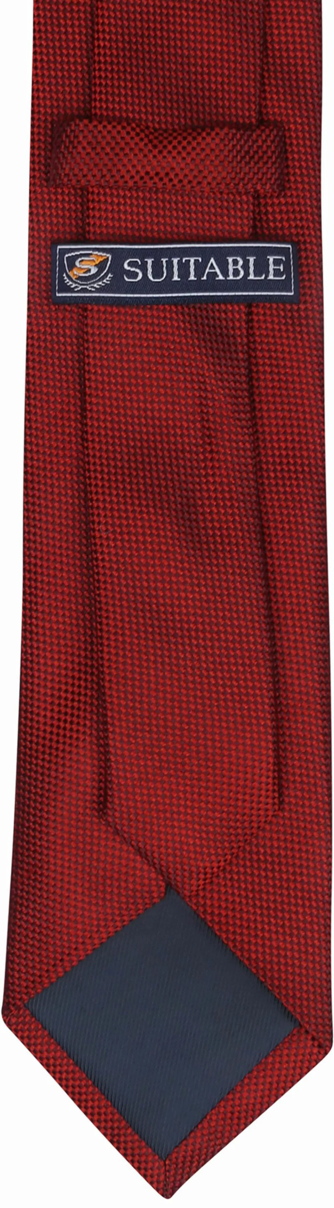 Suitable Seide Krawatte Rot - günstig online kaufen