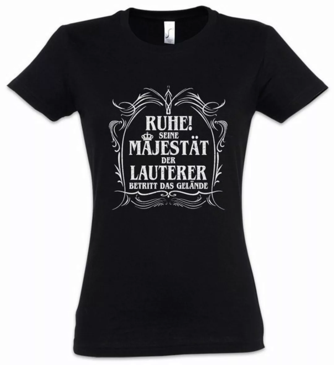 Urban Backwoods Print-Shirt Seine Majestät Der Lauterer Damen T-Shirt Stadt günstig online kaufen