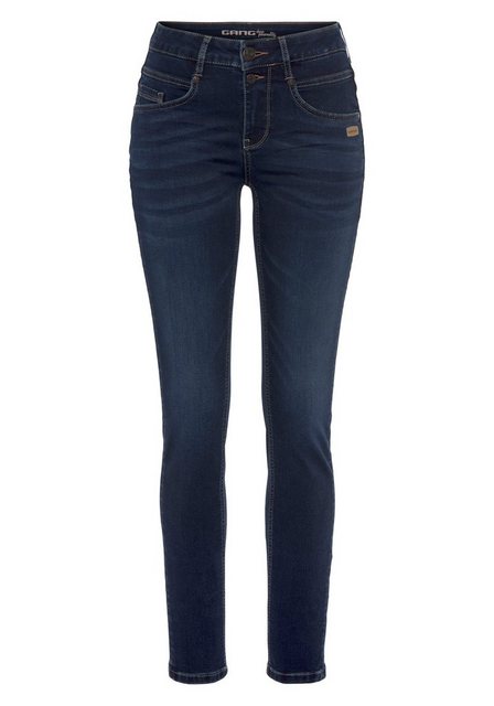 GANG Skinny-fit-Jeans 94MORA mit 3-Knopf-Verschluss und Passe vorne günstig online kaufen