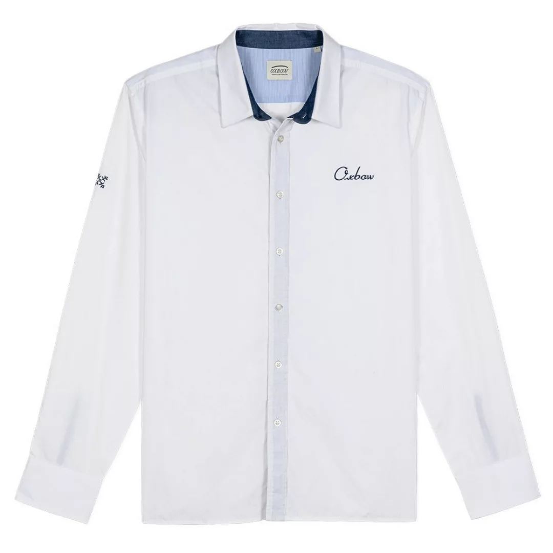 Oxbow P0 Caviro Langarm Hemd 2XL White günstig online kaufen