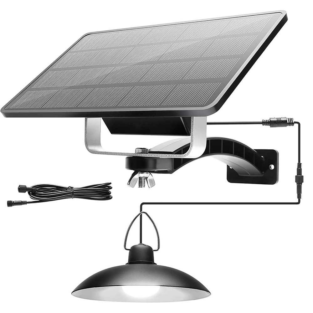 Rosnek Außen-Deckenleuchte 1/2/3/4 Kopf, Solar-Pendelleuchten, für günstig online kaufen