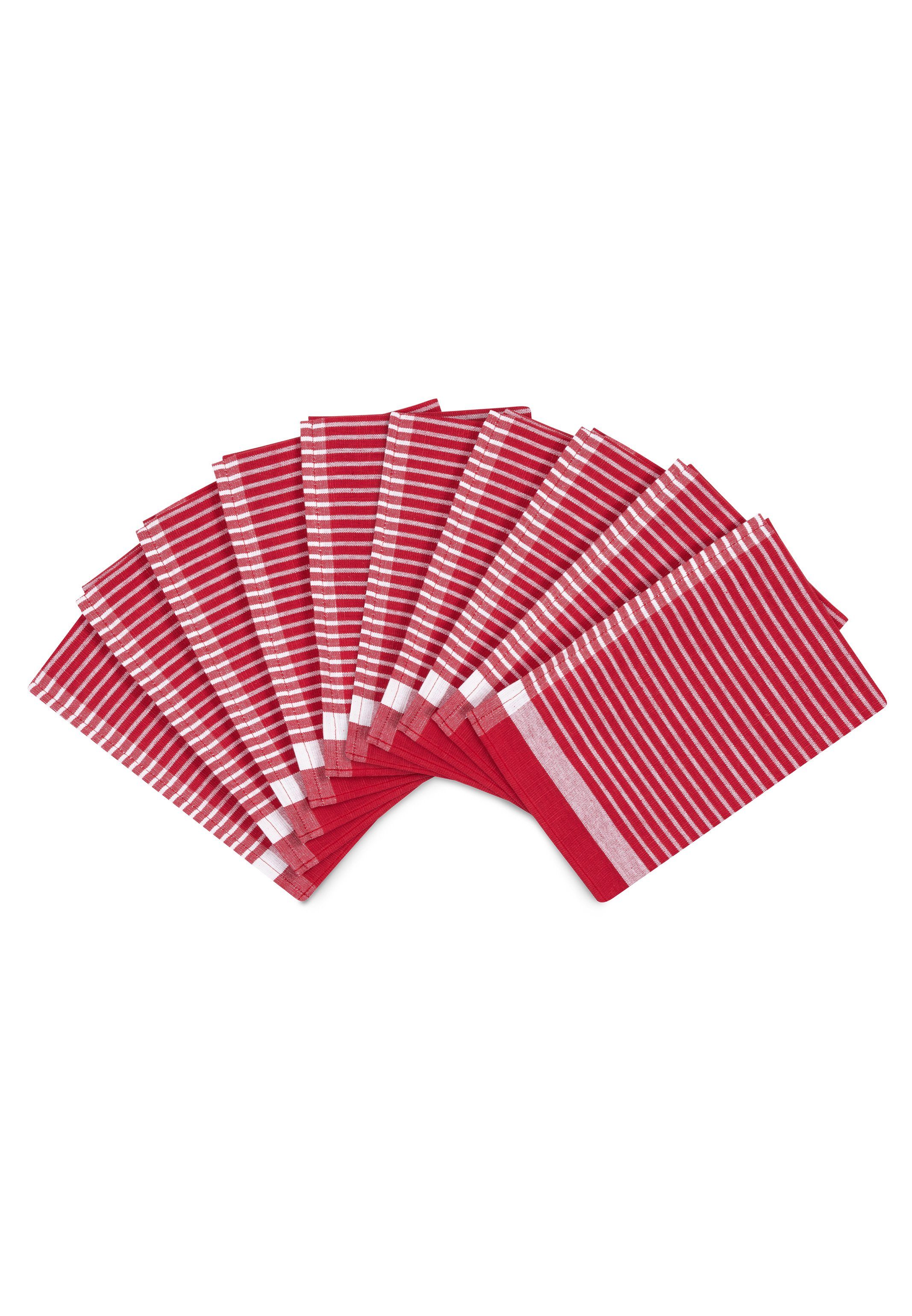 ROSS Geschirrtuch Exclusiv, (Spar-Set, 10-tlg., 10 günstig online kaufen