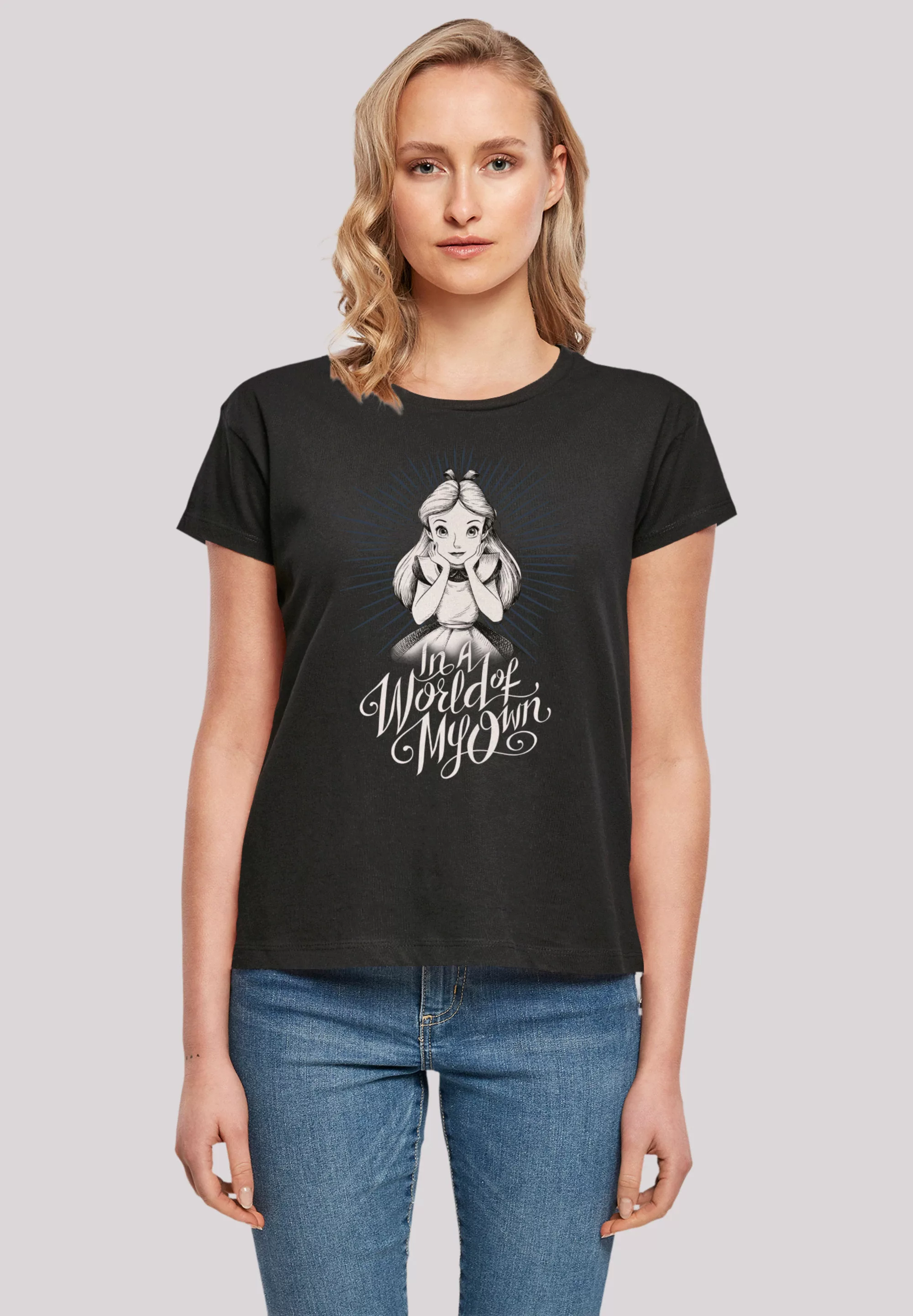 F4NT4STIC T-Shirt "Disney Alice im Wunderland In A World Of My Own", Premiu günstig online kaufen