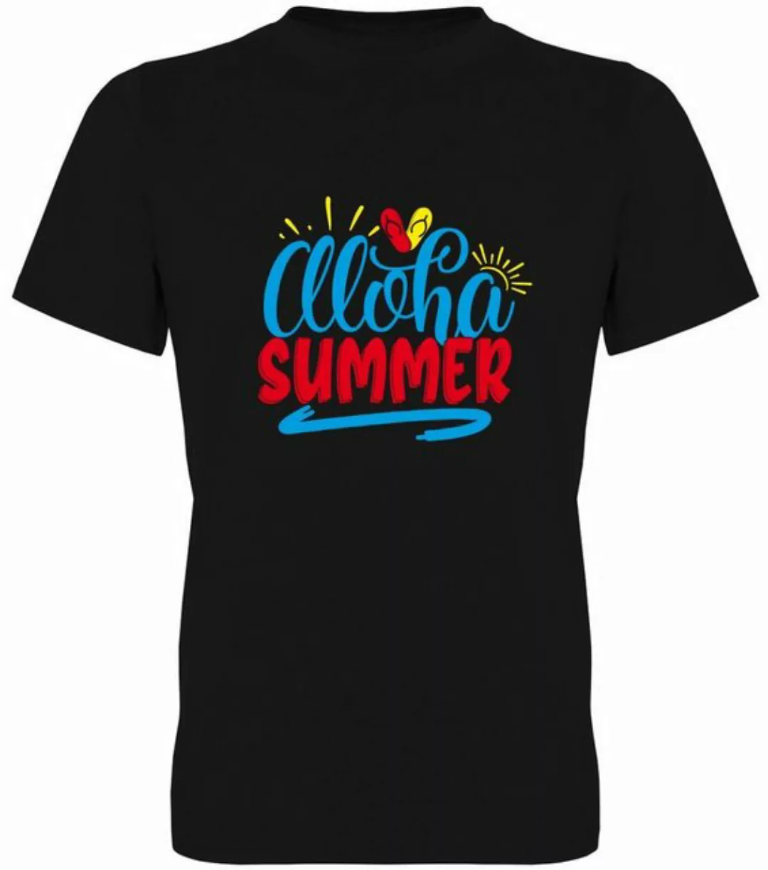 G-graphics T-Shirt Aloha Summer Herren T-Shirt, mit Frontprint, mit Spruch günstig online kaufen