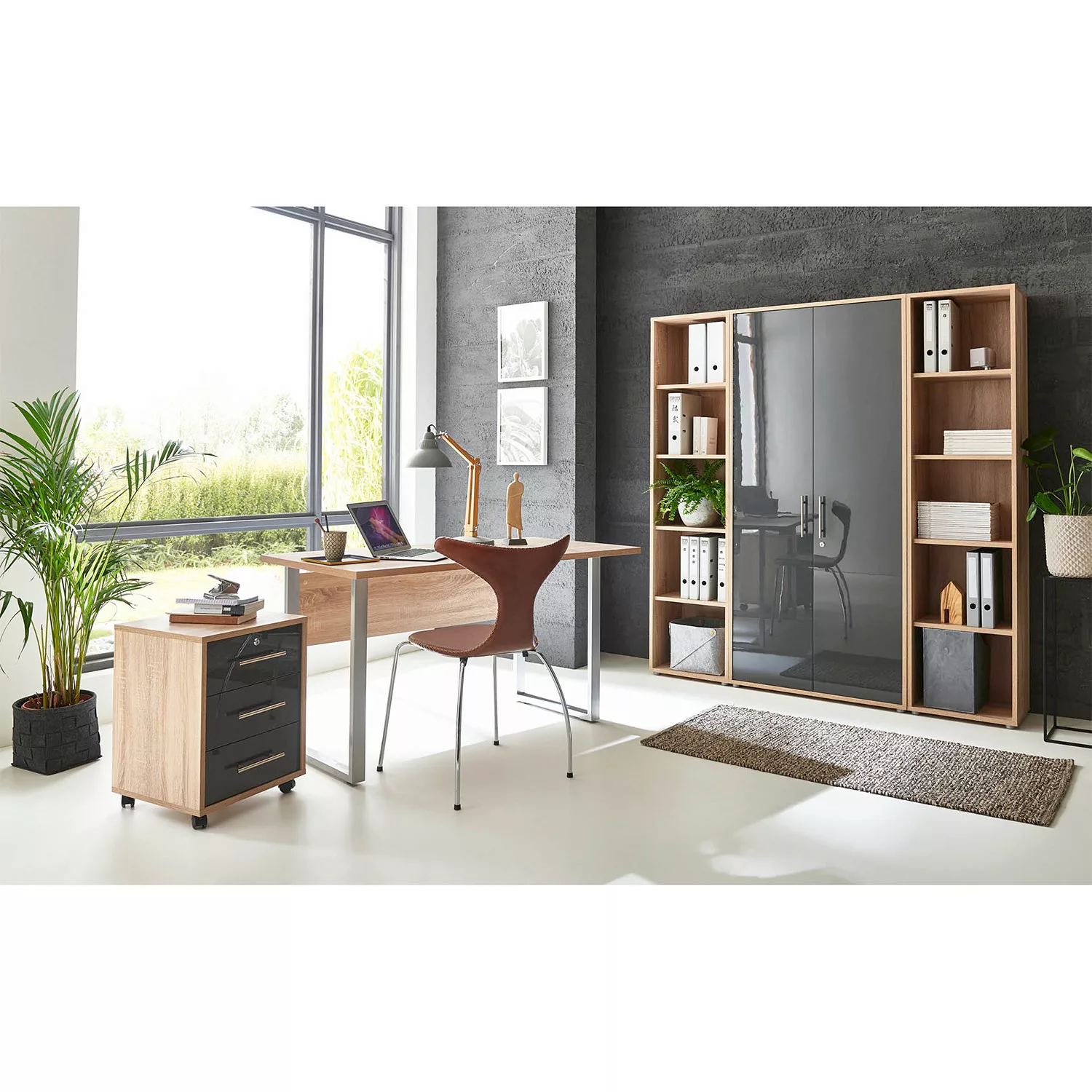 BMG Möbel Büro-Set "Tabor Mini Kombi 3" günstig online kaufen