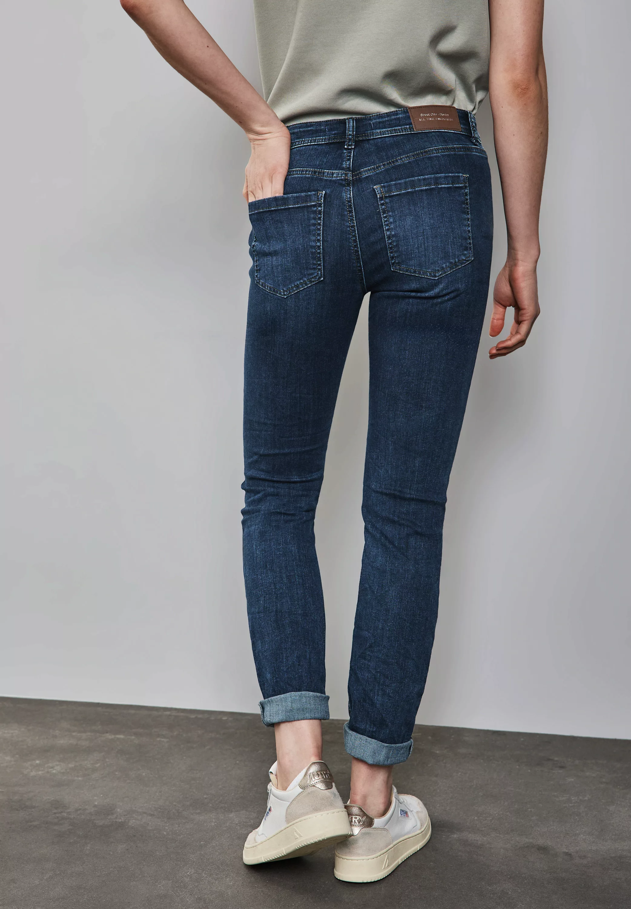 STREET ONE Comfort-fit-Jeans, Middle Waist günstig online kaufen