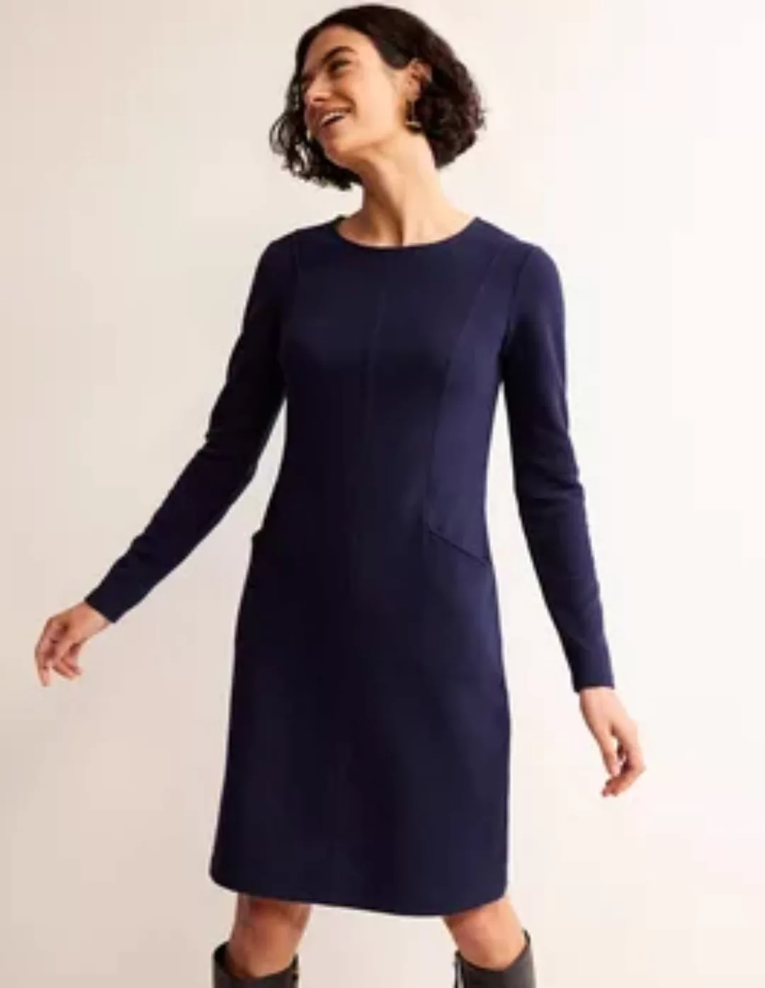 Ellen Ottoman-Kleid Damen Boden, Abendblau günstig online kaufen