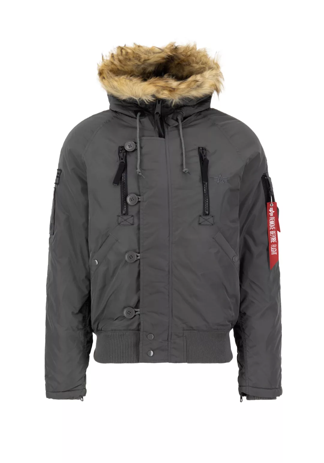 Alpha Industries Pps N2b Jacke M Greyblack günstig online kaufen