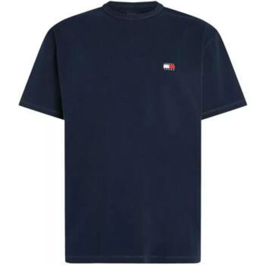 Tommy Jeans  T-Shirts & Poloshirts Badge Crew T-Shirt Dark Night Navy günstig online kaufen