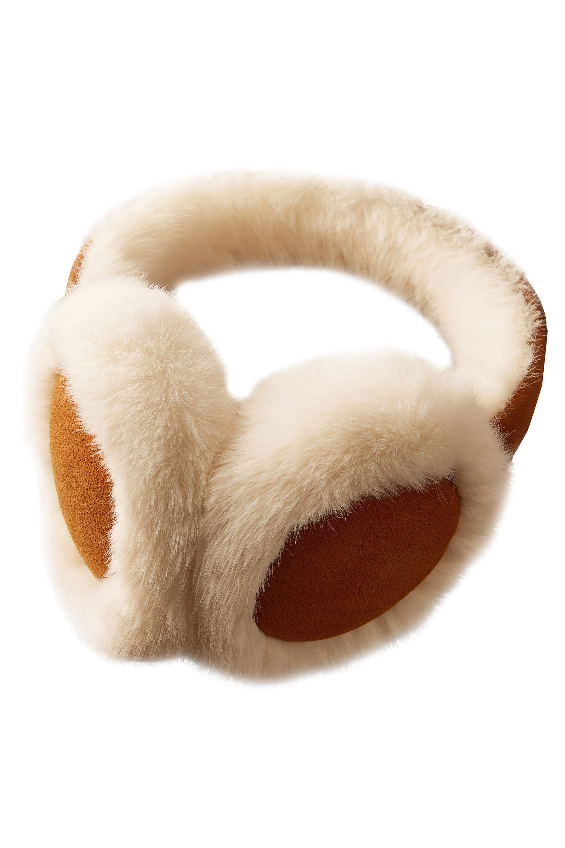 Next Ohrenwärmer Ohrenschützer aus Shearling-Leder (1-St) günstig online kaufen