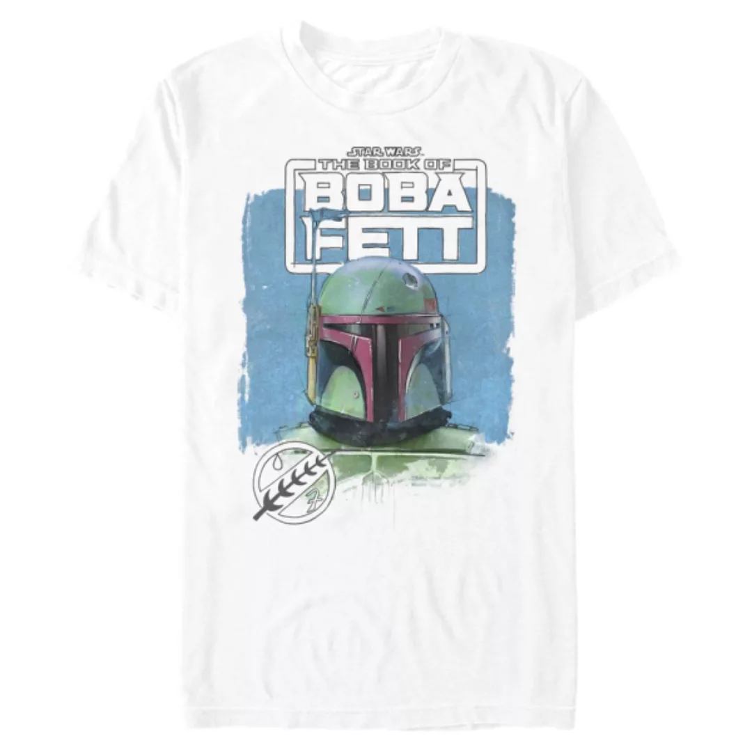 Star Wars - Book of Boba Fett - Boba Fett Boba Sketch - Männer T-Shirt günstig online kaufen