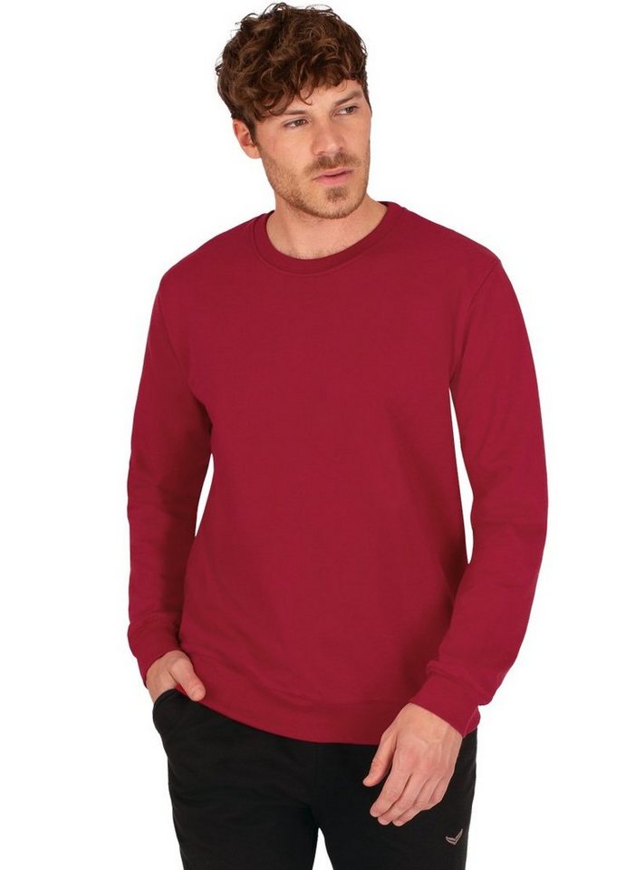 Trigema Sweatshirt TRIGEMA Sweatshirt aus Biobaumwolle günstig online kaufen