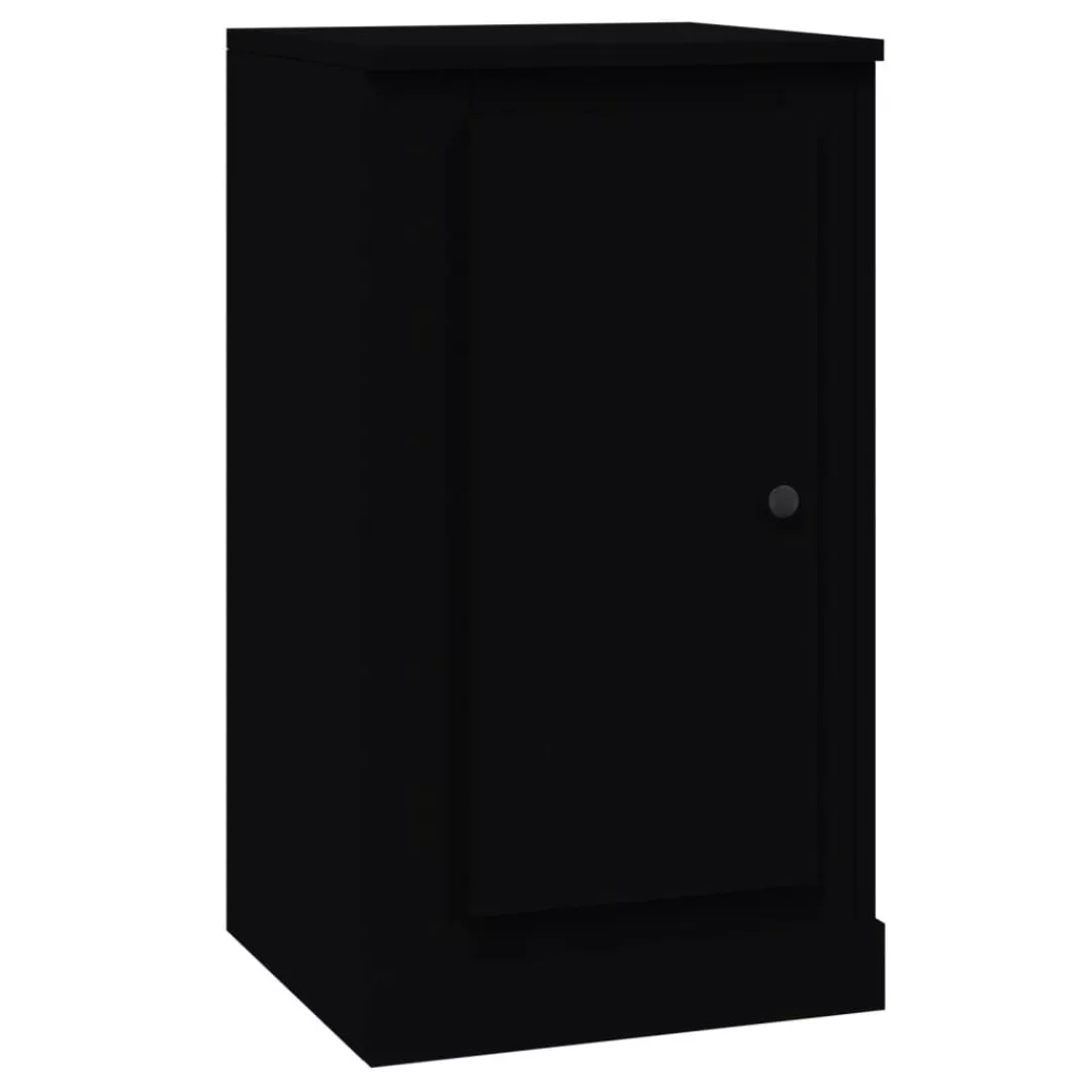 Vidaxl Sideboard Schwarz 37,5x35,5x67,5 Cm Holzwerkstoff günstig online kaufen