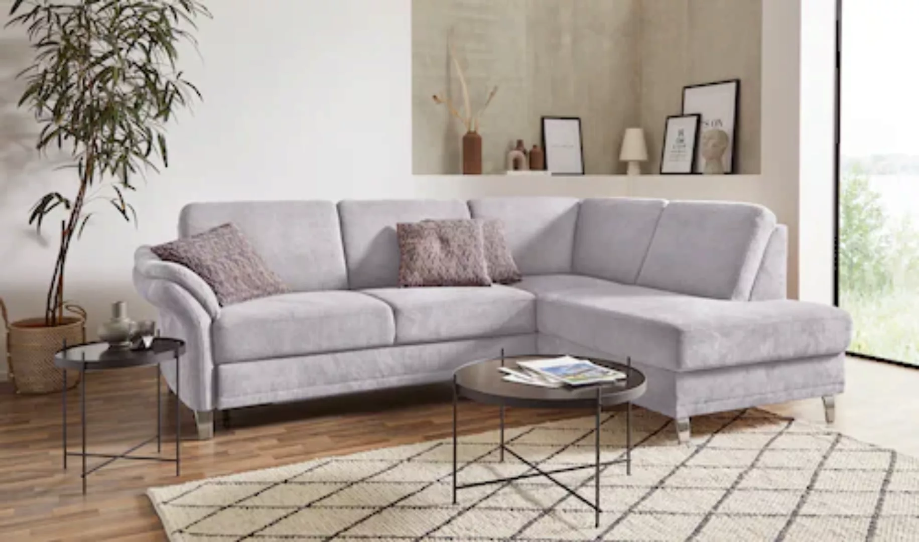 sit&more Ecksofa "Clio L-Form", wahlweise mit Bettfunktion und Bettkasten, günstig online kaufen