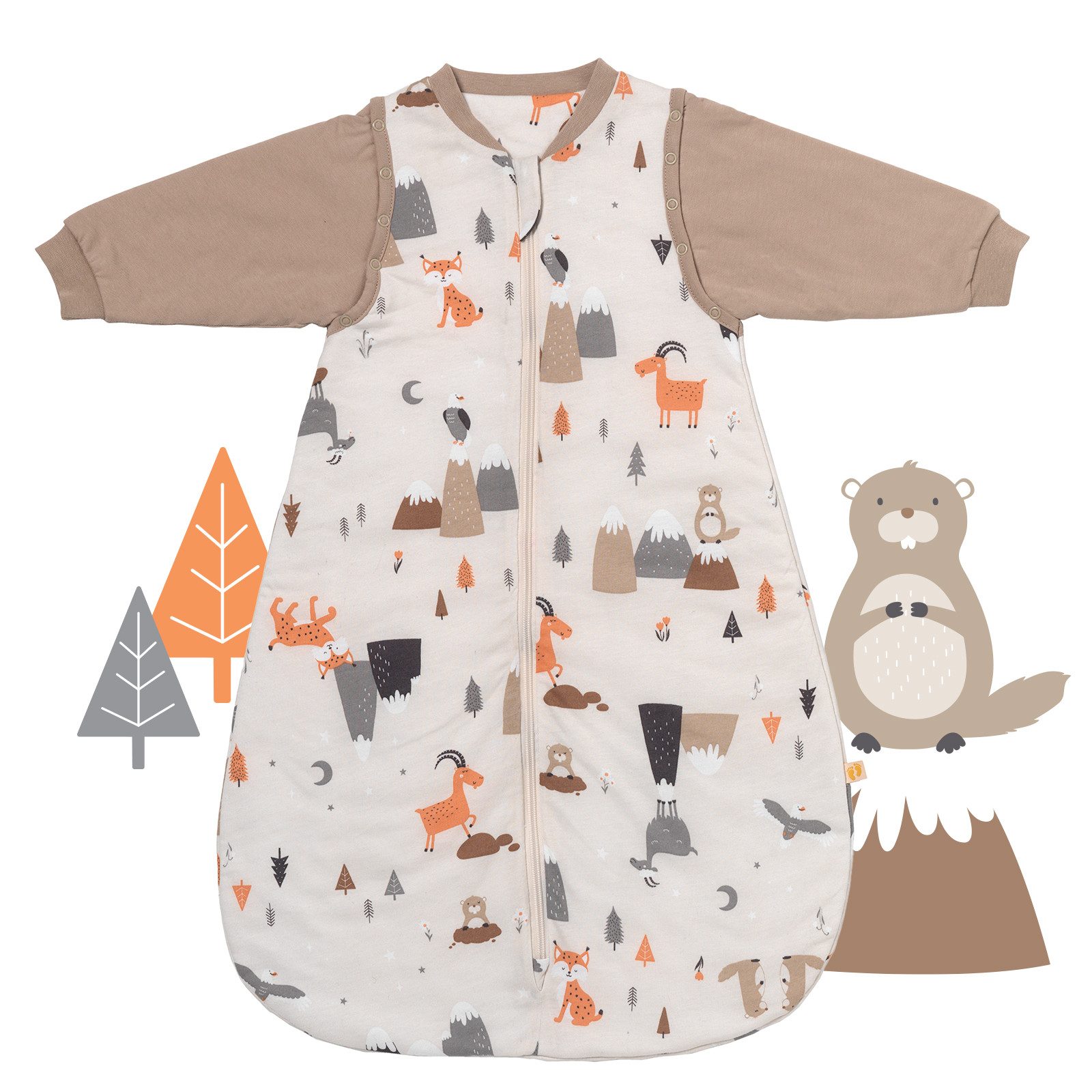 Schlummersack Kinderschlafsack Babyschlafsack, 2.5 Tog OEKO-TEX günstig online kaufen
