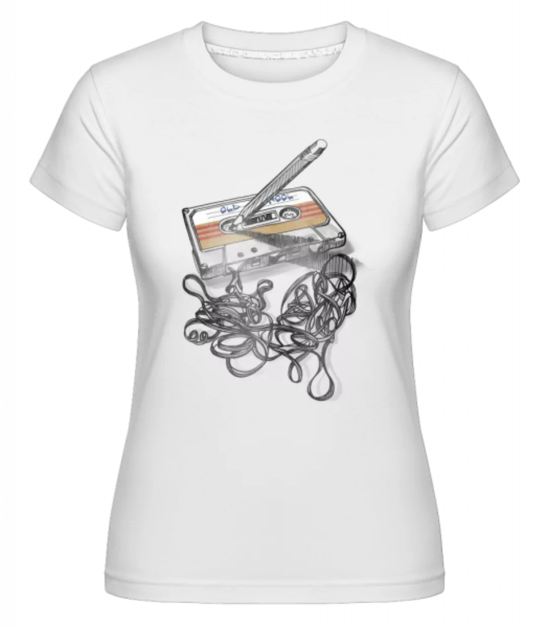 Old School Kassette · Shirtinator Frauen T-Shirt günstig online kaufen