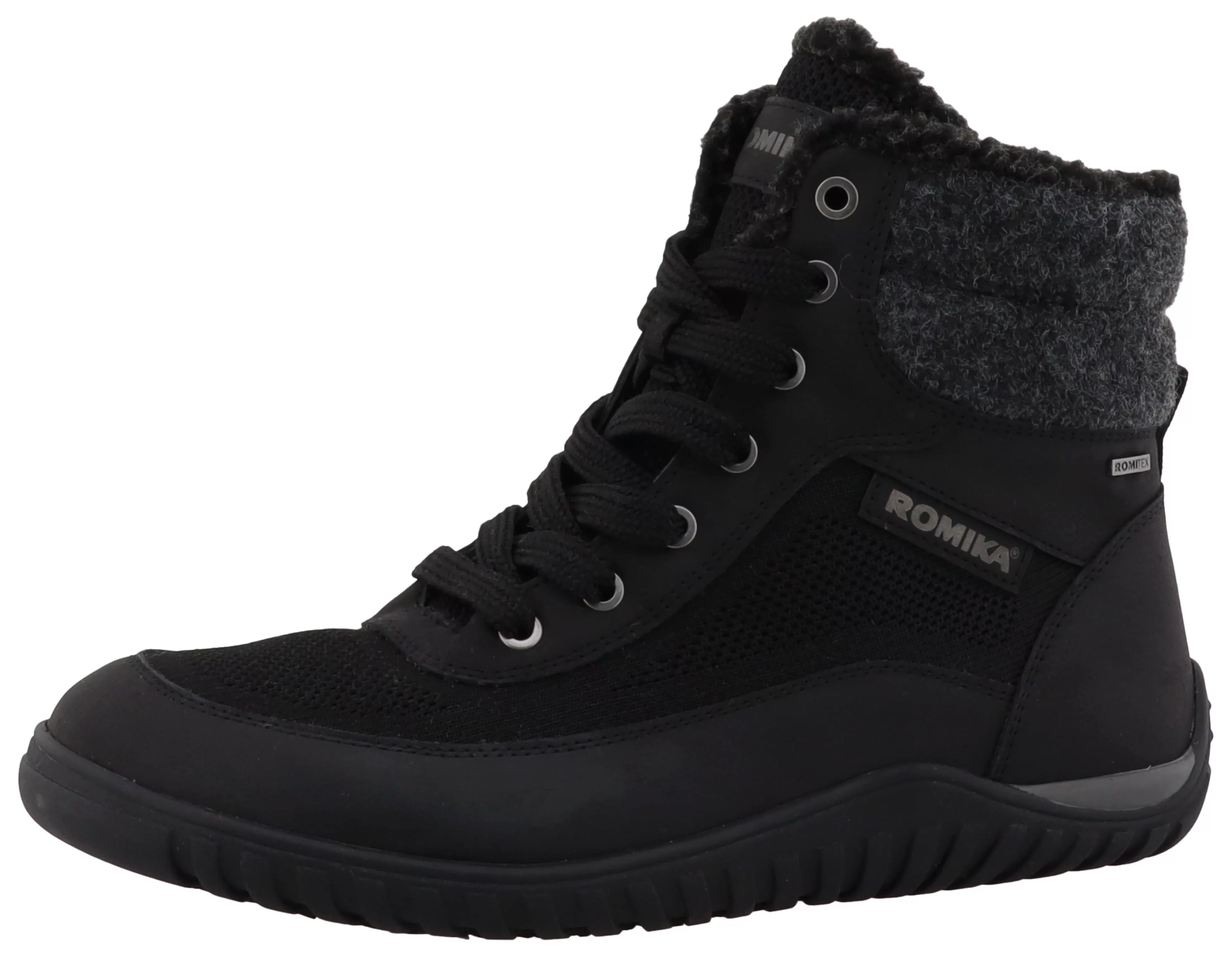 Romika Winterboots, Keilabsatz, Schürboots, Outdoorschuh mit Filzkragen günstig online kaufen