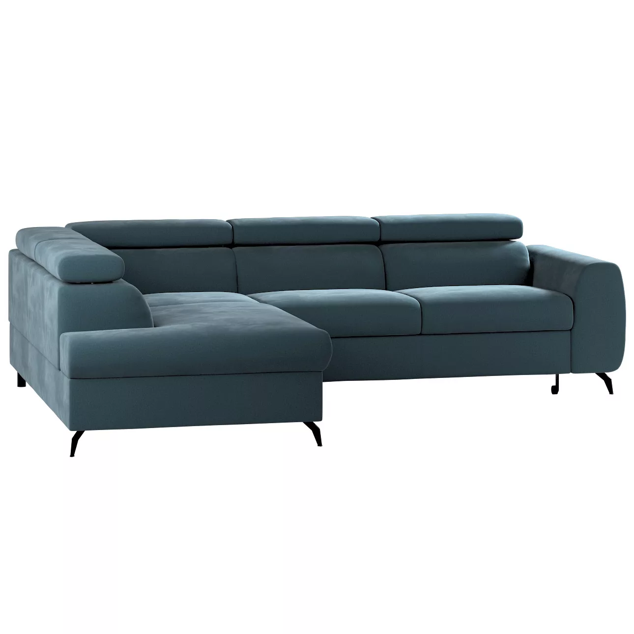 Ecksofa Leo, grün, 268x201x93, Polsterstoffe (CL75) günstig online kaufen