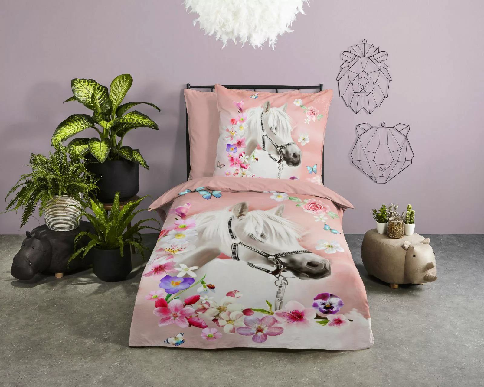 soma Bettwäsche kinderbettwäsche 135x200 mädchen bettwäsche günstig online kaufen