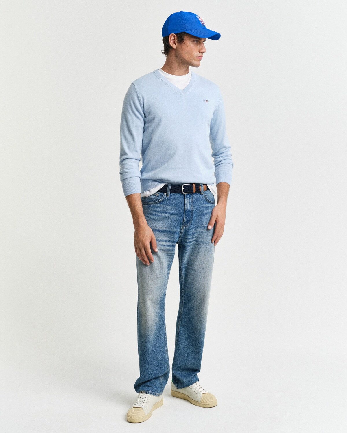 Gant Strickpullover V-Pullover günstig online kaufen