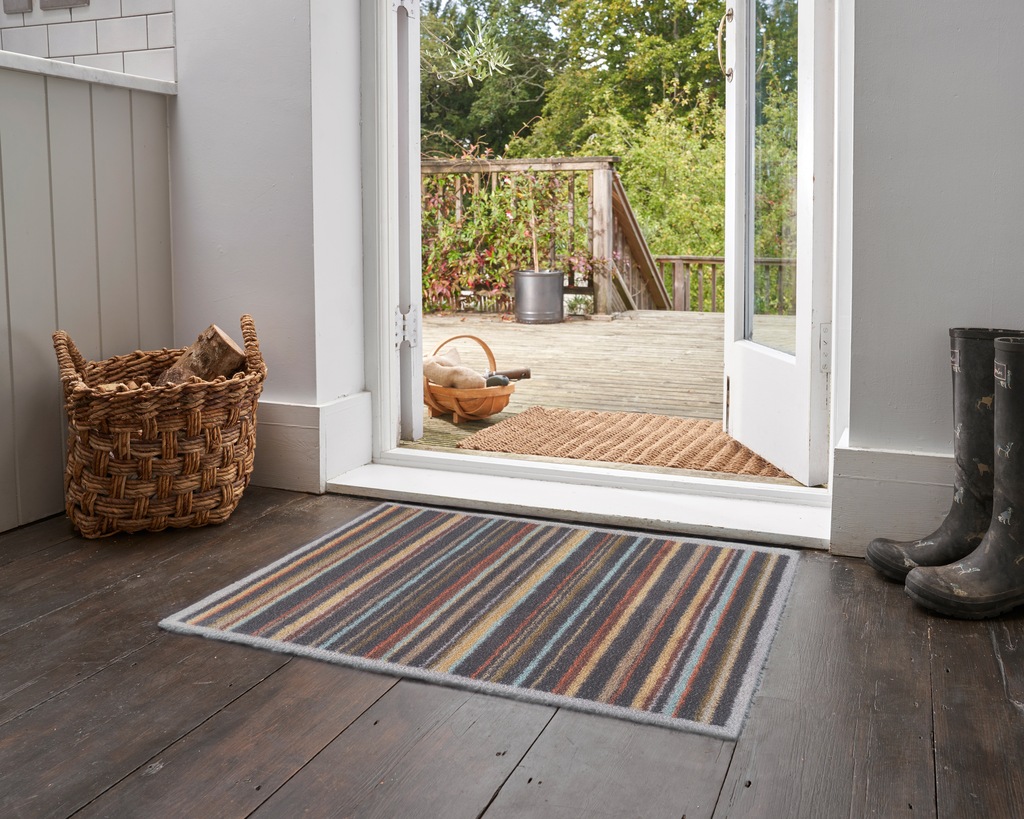 Turtle Mat Fußmatte »Hawthorn Stripe«, rechteckig, 9 mm Höhe günstig online kaufen