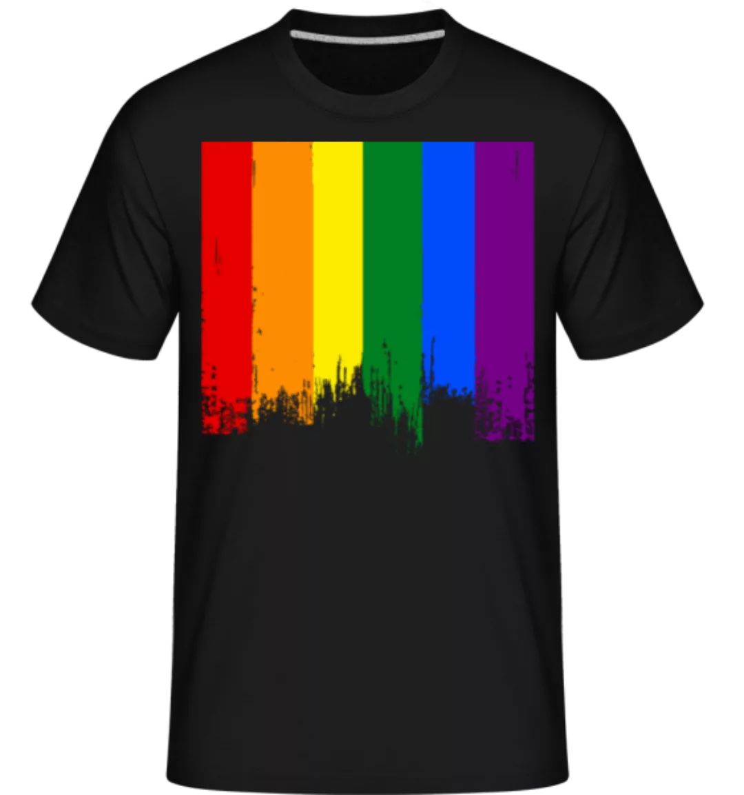 LGBTQ Pinselstrich · Shirtinator Männer T-Shirt günstig online kaufen