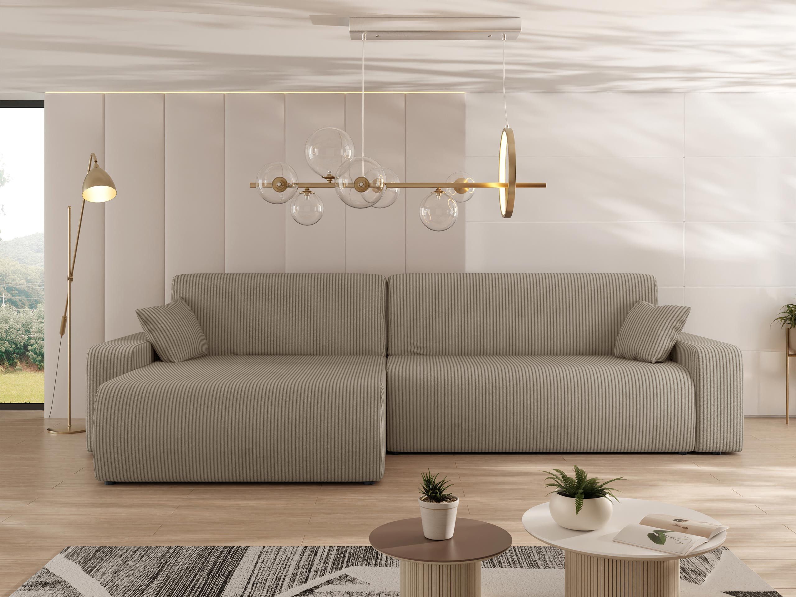 MIRJAN24 Ecksofa Piano L Cord, mit günstig online kaufen