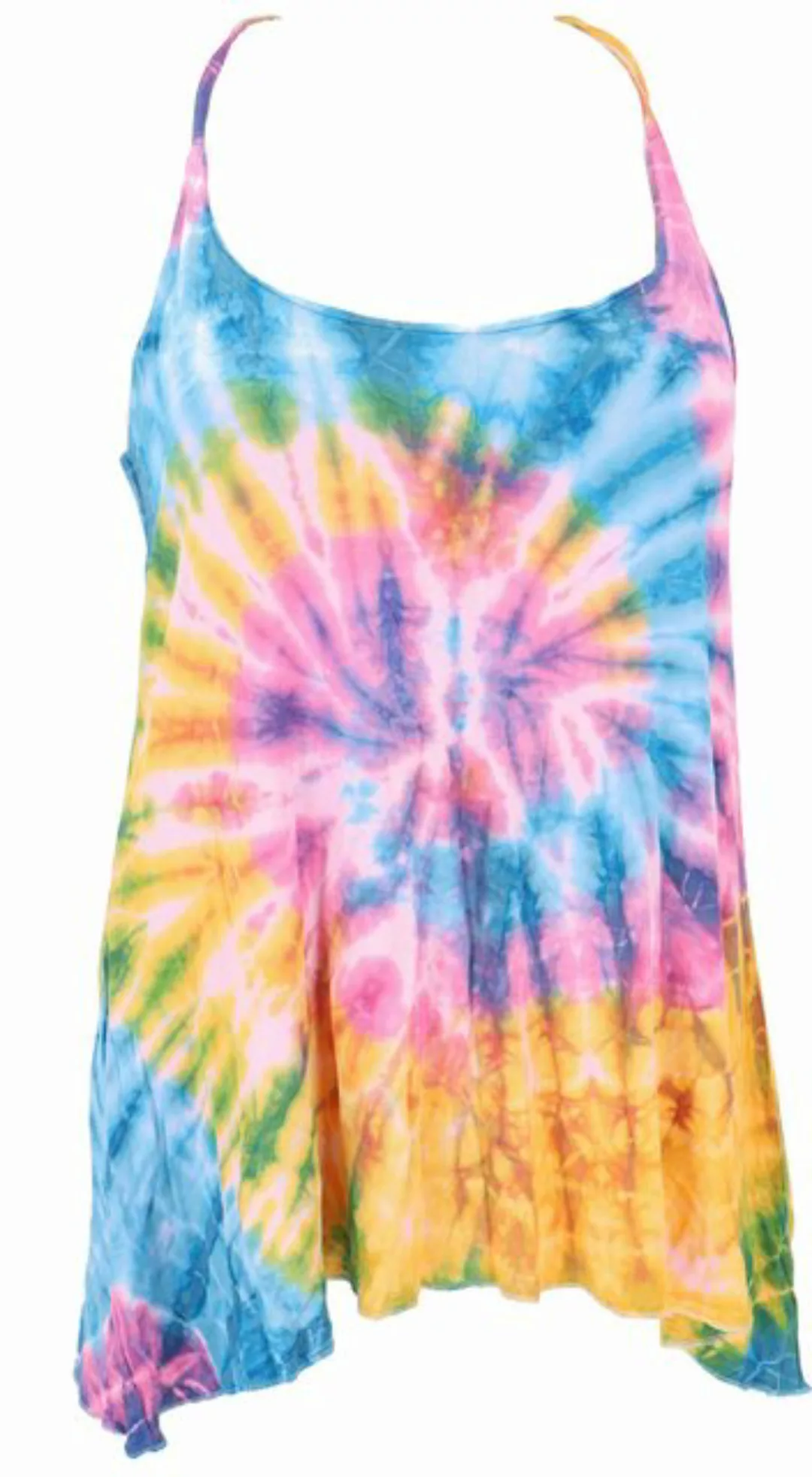 Guru-Shop T-Shirt Sommerliches Boho Batik Top, Unikat lockeres.. Hippie, al günstig online kaufen