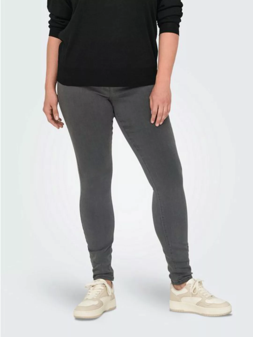 ONLY CARMAKOMA Skinny-fit-Jeans CARTHUNDER LIFEHW SKINNY P U DNM MG NOOS günstig online kaufen