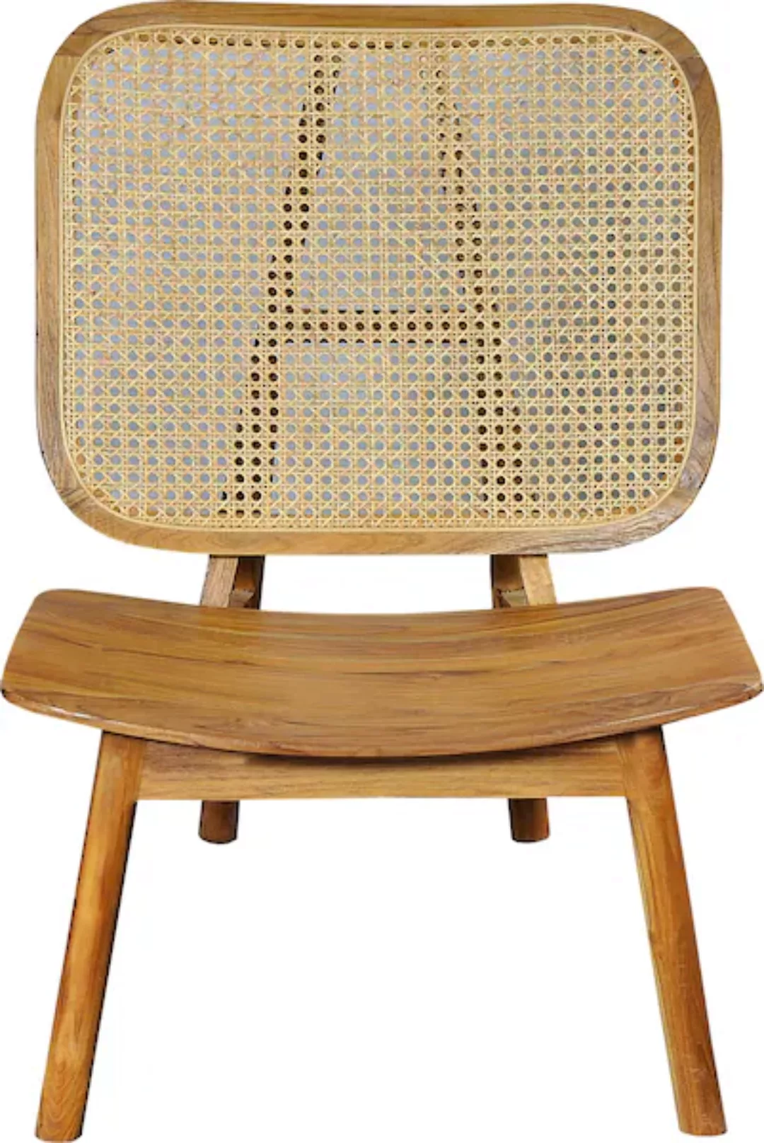 SIT Rattanstuhl, mit Wiener Geflecht, moderner Lounge chair für alle Räume günstig online kaufen