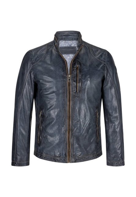 Milestone Lederjacke MSMarco Milestone - Herren Lederjacke Lammnappa schwar günstig online kaufen