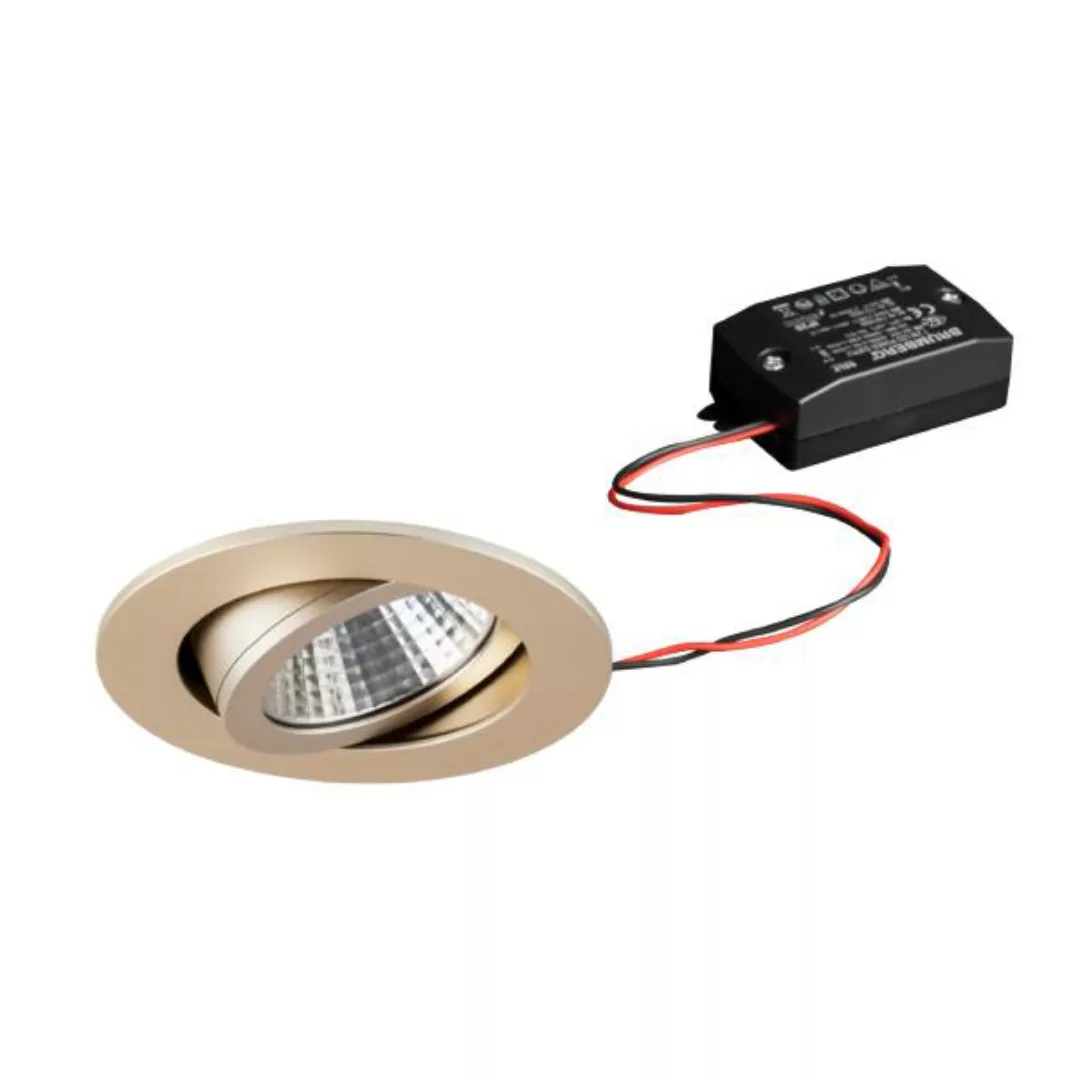 Brumberg LED-Einbaustrahlerset, schaltbar, chrom, rund - 38143633 günstig online kaufen